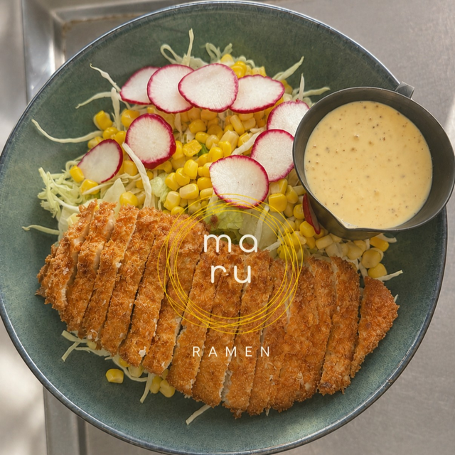 Tonkatsu Salad.